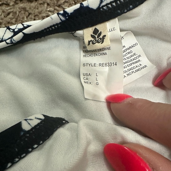 Reef bikini swim bottoms cheeky NWOT - Picture 4 of 4